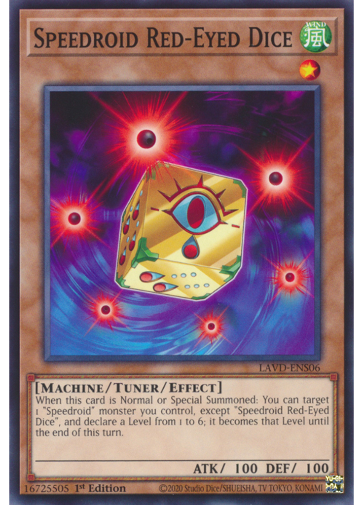 Speedroid Red-Eyed Dice