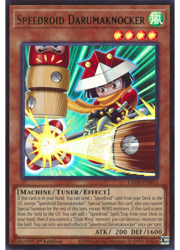 Speedroid Darumaknocker (Ultra Rare 1st Edition)