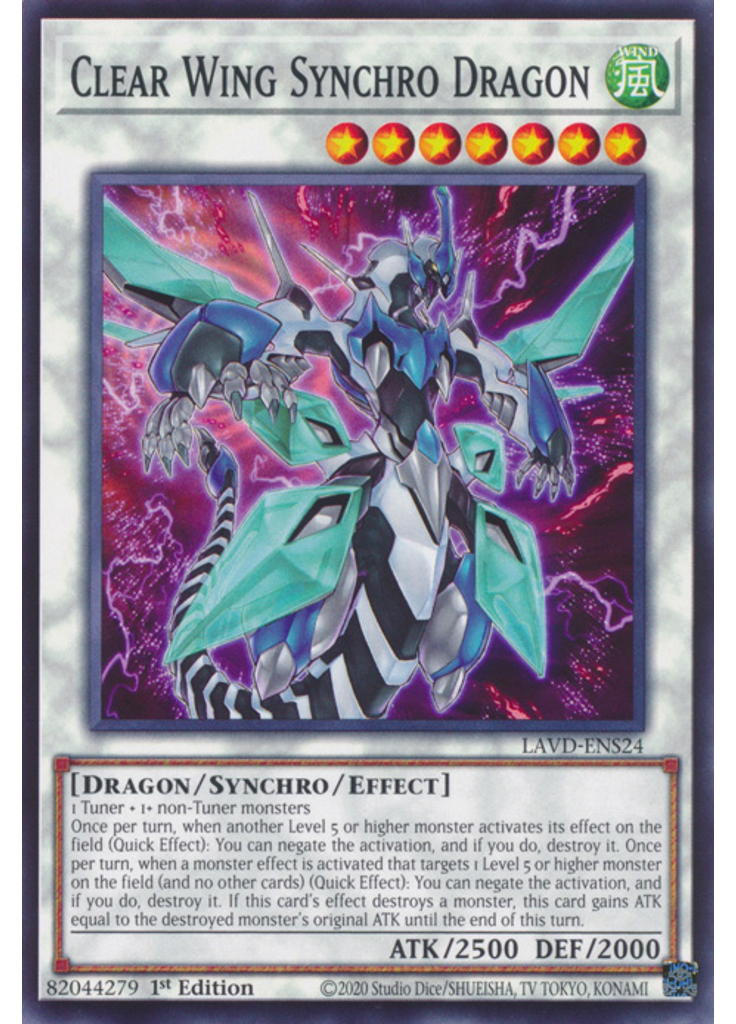 Clear Wing Synchro Dragon