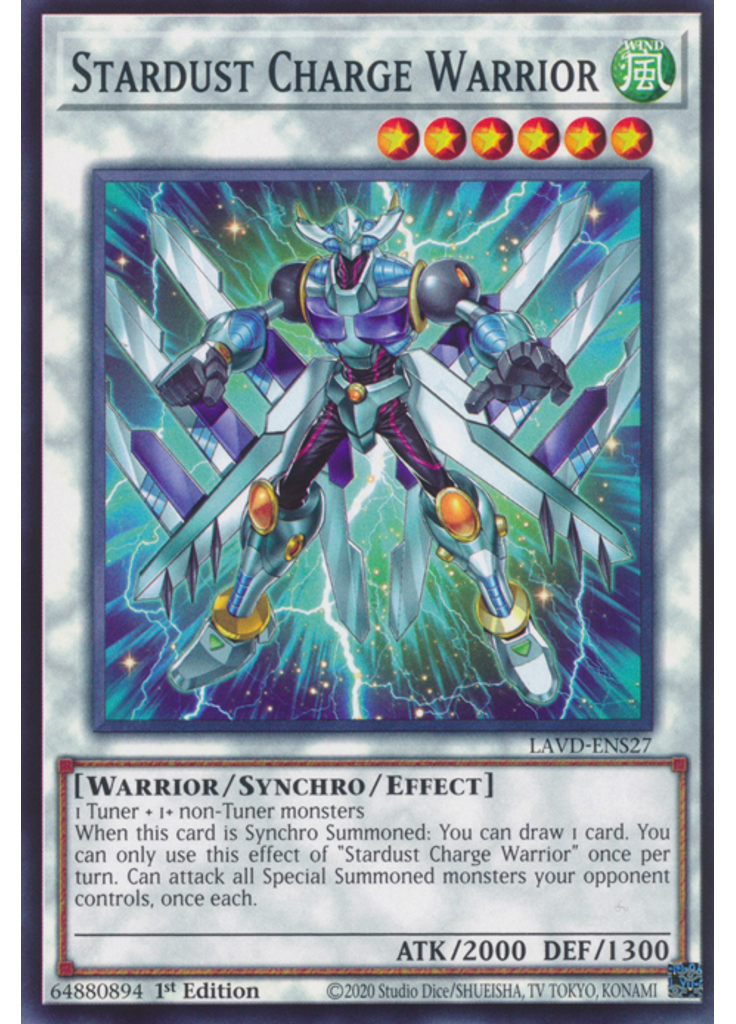 Stardust Charge Warrior