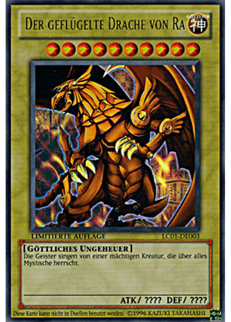 Der geflügelte Drache von Ra