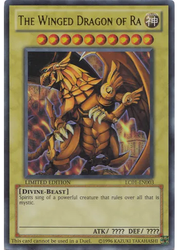 The Winged Dragon of Ra — Legendary Collection