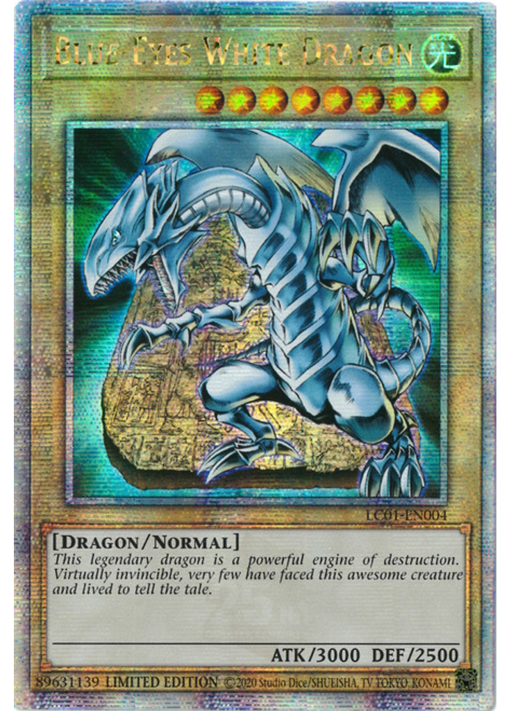 Blue-Eyes White Dragon (Quarter Century Secret Rare Limited Reprint)