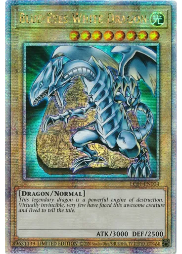 Blue-Eyes White Dragon (Quarter Century Secret Rare Limited Reprint)
