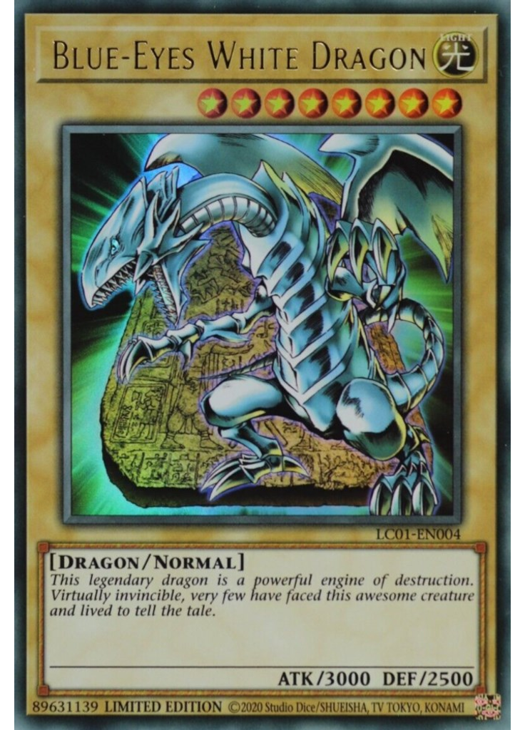 Blue-Eyes White Dragon (Ultra Rare Limited Reprint)