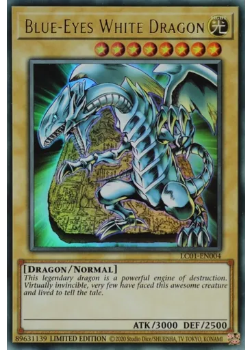 Blue-Eyes White Dragon (Ultra Rare Limited Reprint)