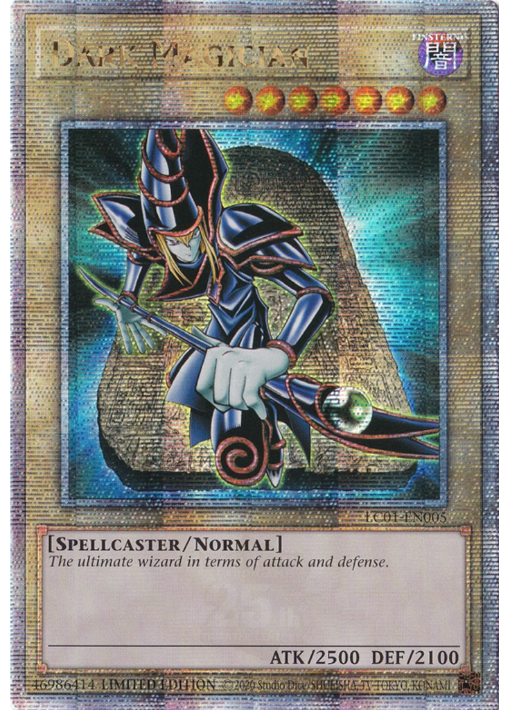 Dark Magician (Quarter Century Secret Rare Limited German)