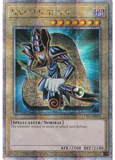 Dark Magician (Quarter Century Secret Rare Limited German) — Legendary Collection: Gameboard Edition