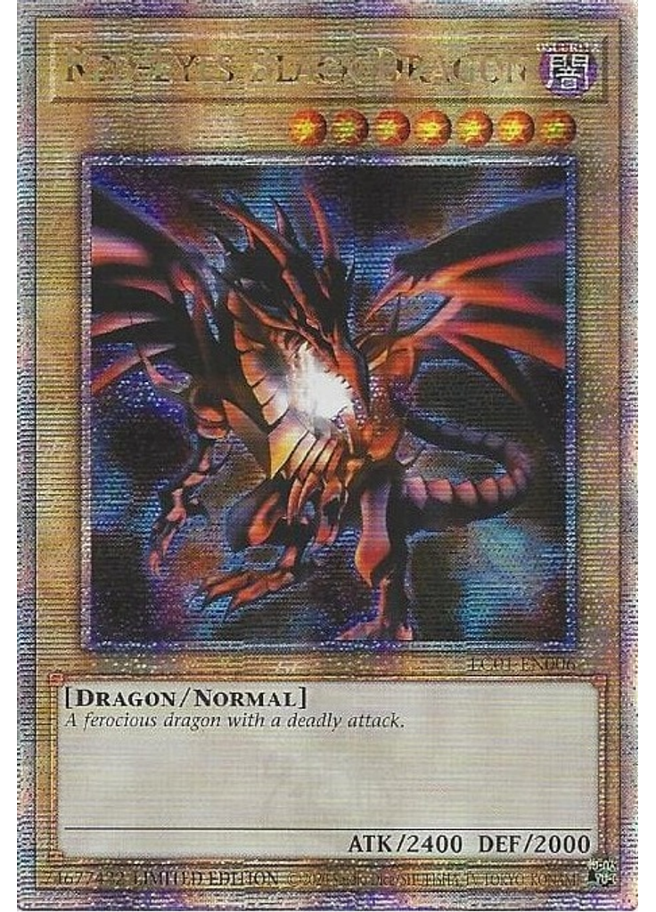 Red-Eyes Black Dragon (Quarter Century Secret Rare Limited 25th Anniversary Edition)