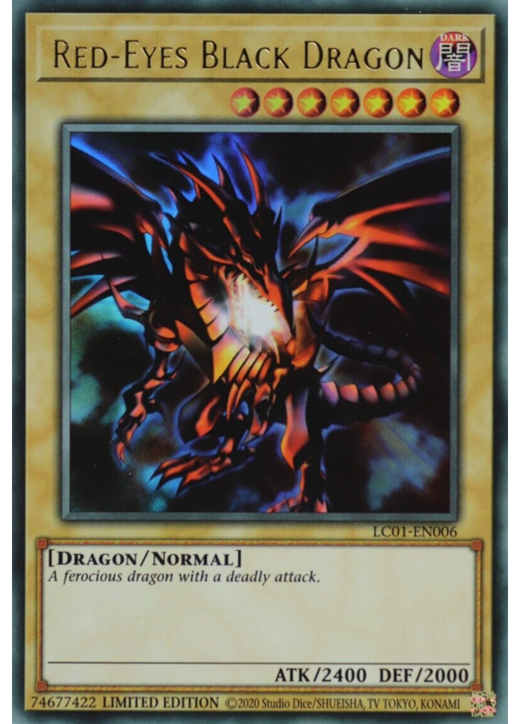 Red-Eyes Black Dragon (Ultra Rare Limited 25th Anniversary Edition)