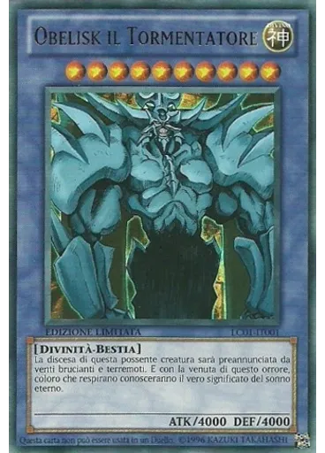 Obelisk il Tormentatore — Legendary Collection