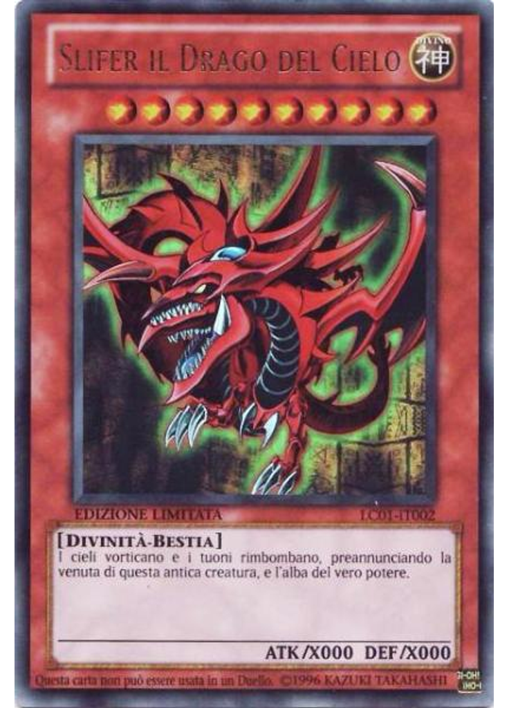 Slifer il Drago del Cielo