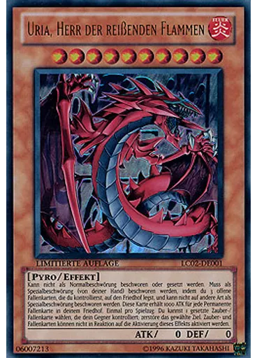 Uria, Herr der reißenden Flammen — Legendary Collection 2: The Duel Academy Years