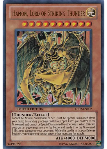 Hamon, Lord of Striking Thunder — Legendary Collection 2: The Duel Academy Years