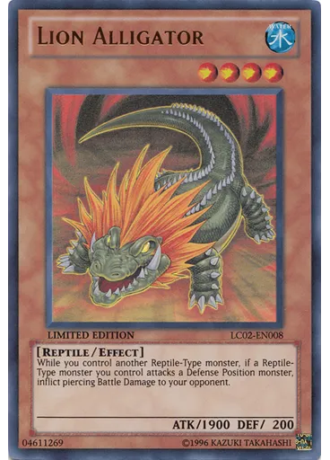 Lion Alligator