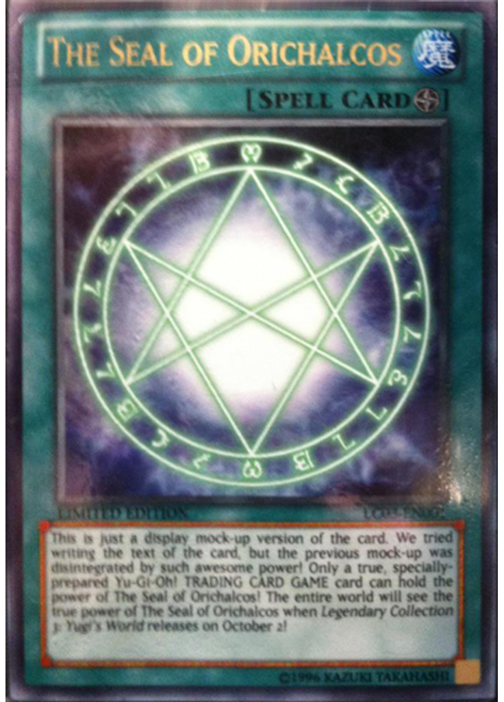The Seal of Orichalcos (Ultra Rare Limited Mock Up)
