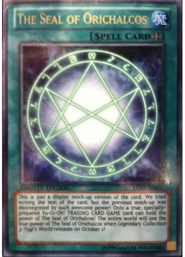 The Seal of Orichalcos (Ultra Rare Limited Mock Up)