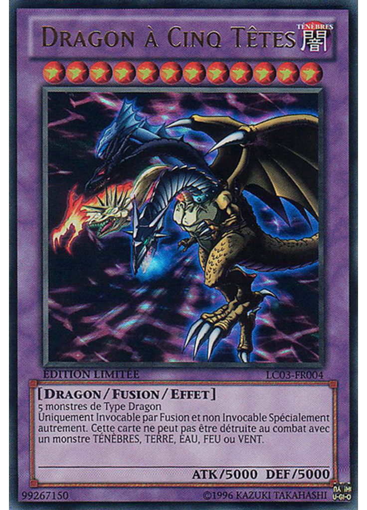 Dragon à Cinq Têtes