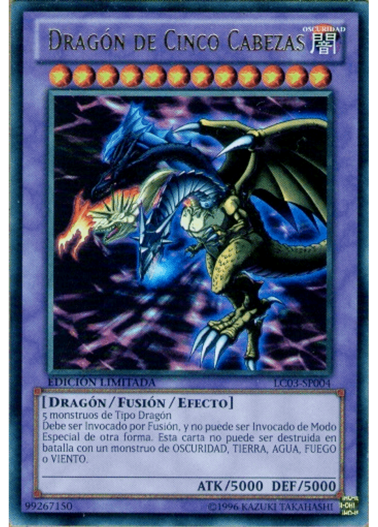 Dragón de Cinco Cabezas