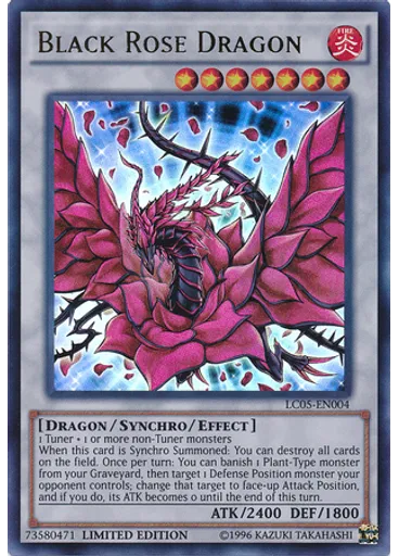 Black Rose Dragon — Legendary Collection 5D's