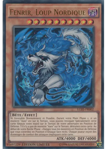 Fenrir, Loup Nordique — Collection Légendaire 5D's