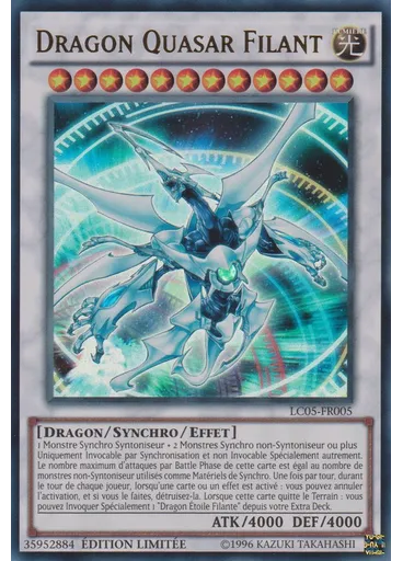 Dragon Quasar Filant — Collection Légendaire 5D's