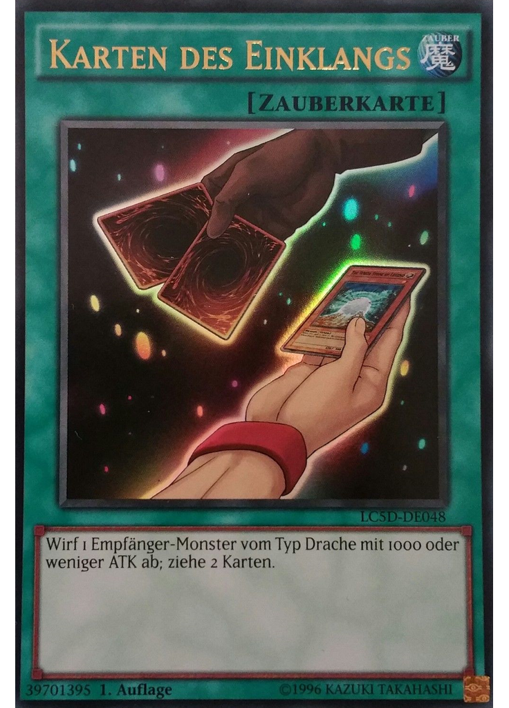 Karten des Einklangs