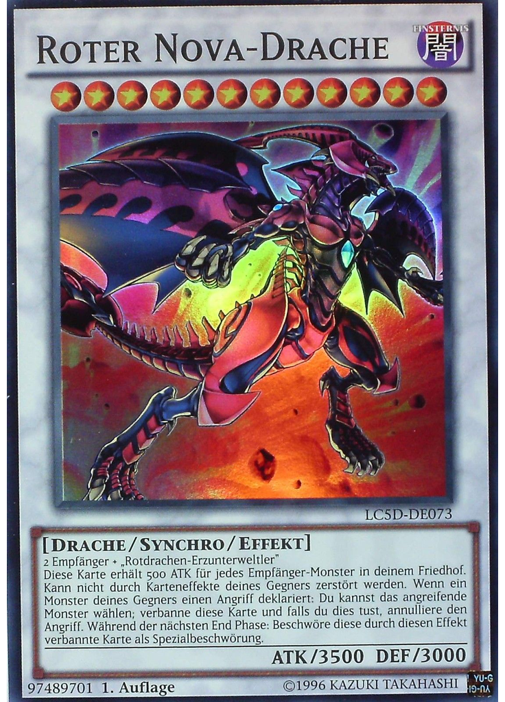 Roter Nova-Drache