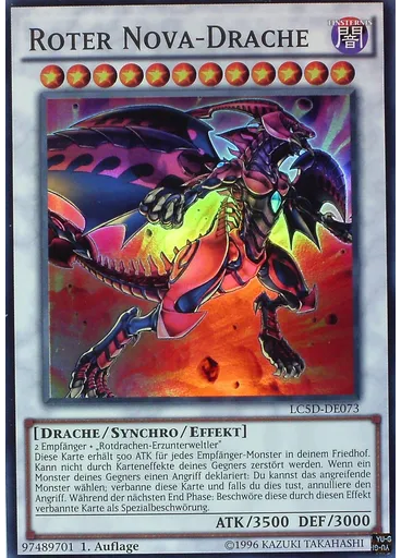 Roter Nova-Drache