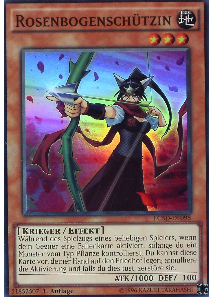 Rosenbogenschützin