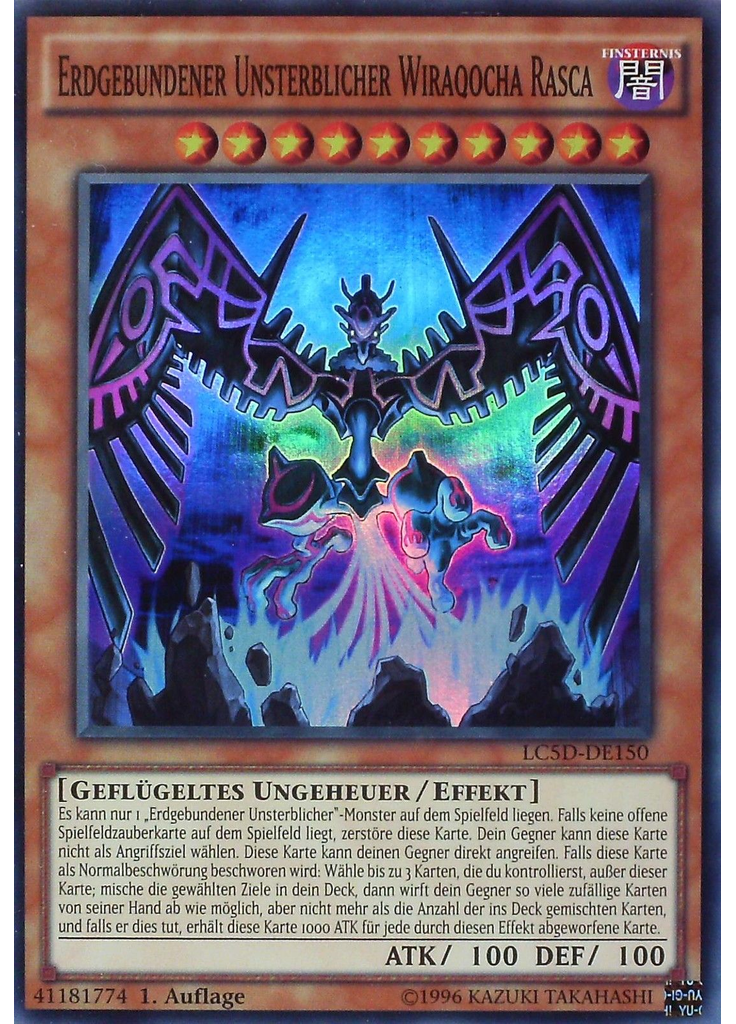 Erdgebundener Unsterblicher Wiraqocha Rasca
