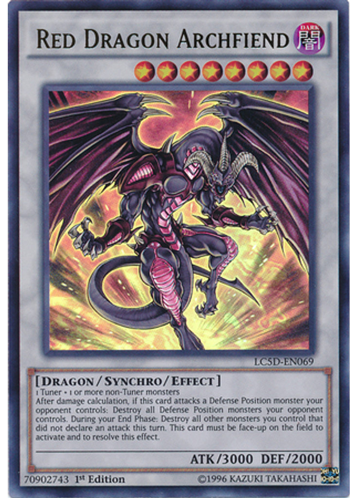 Red Dragon Archfiend (Ultra Rare 1st Edition)