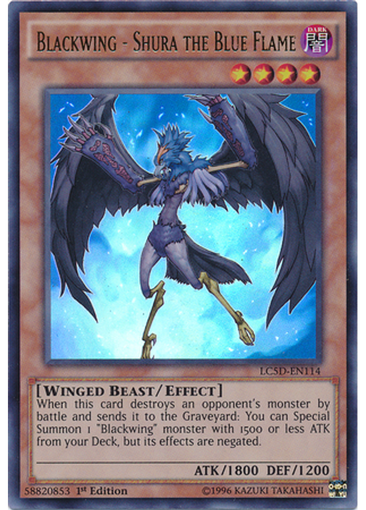 Blackwing - Shura the Blue Flame