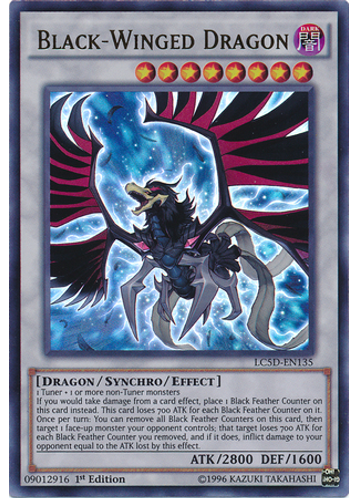 Black-Winged Dragon (Ultra Rare 1st Edition)