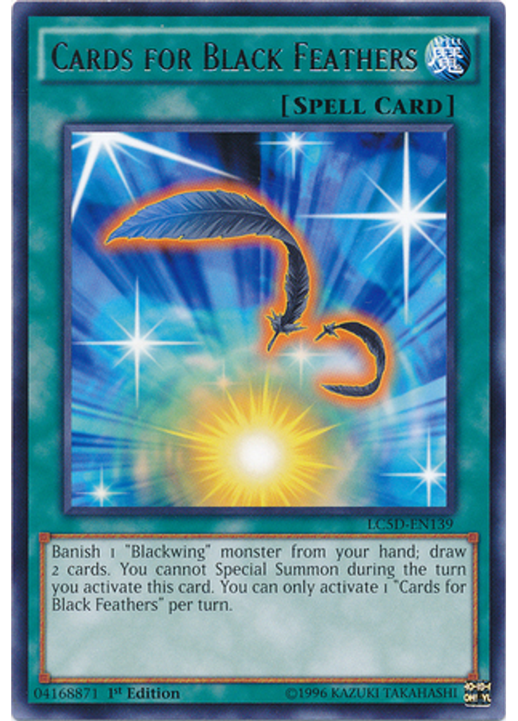 Cards for Black Feathers