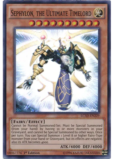 Sephylon, the Ultimate Timelord