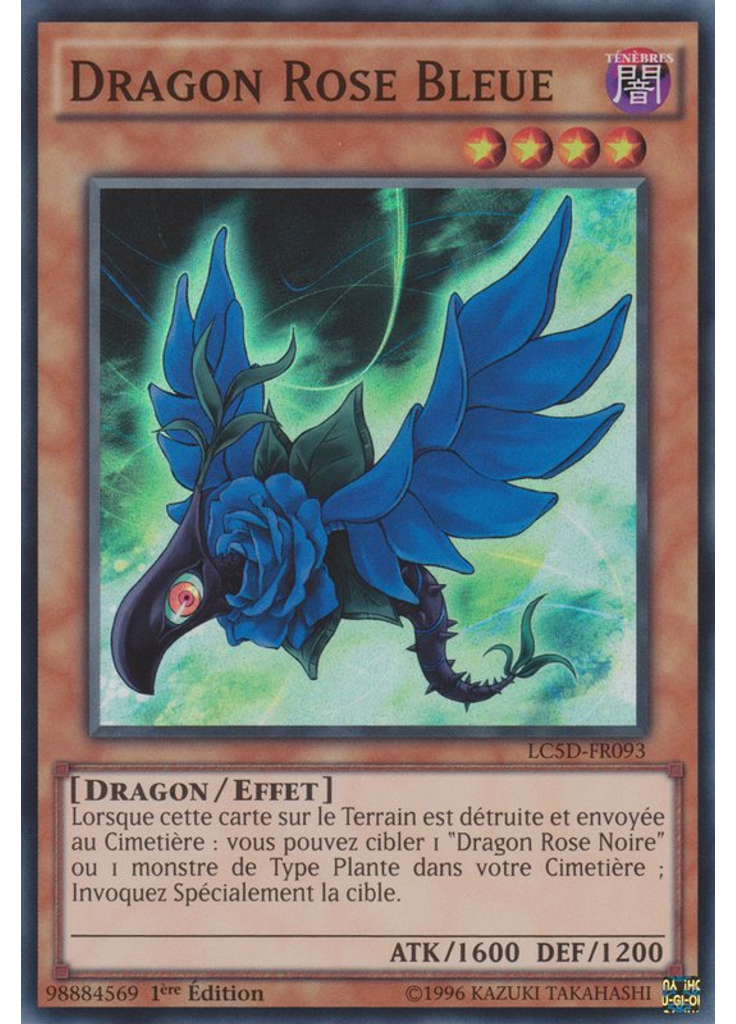 Dragon Rose Bleue