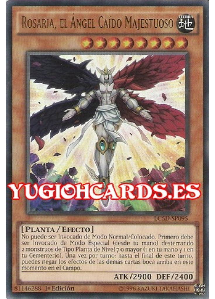Rosaria, el Ángel Caído Majestuoso