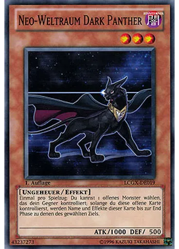 Neo-Weltraum Dark Panther