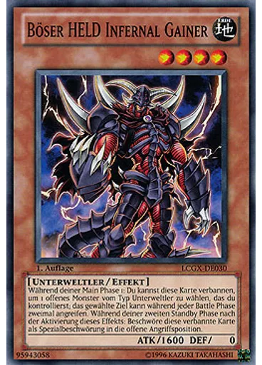 Böser HELD Infernal Gainer