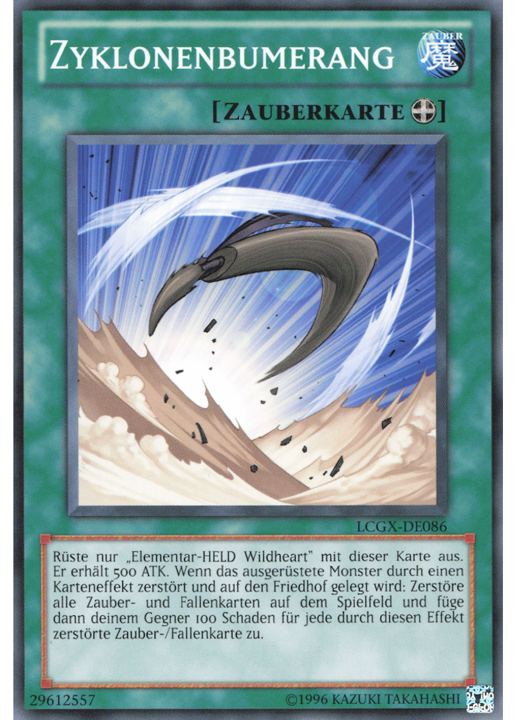 Zyklonenbumerang (Common Unlimited)