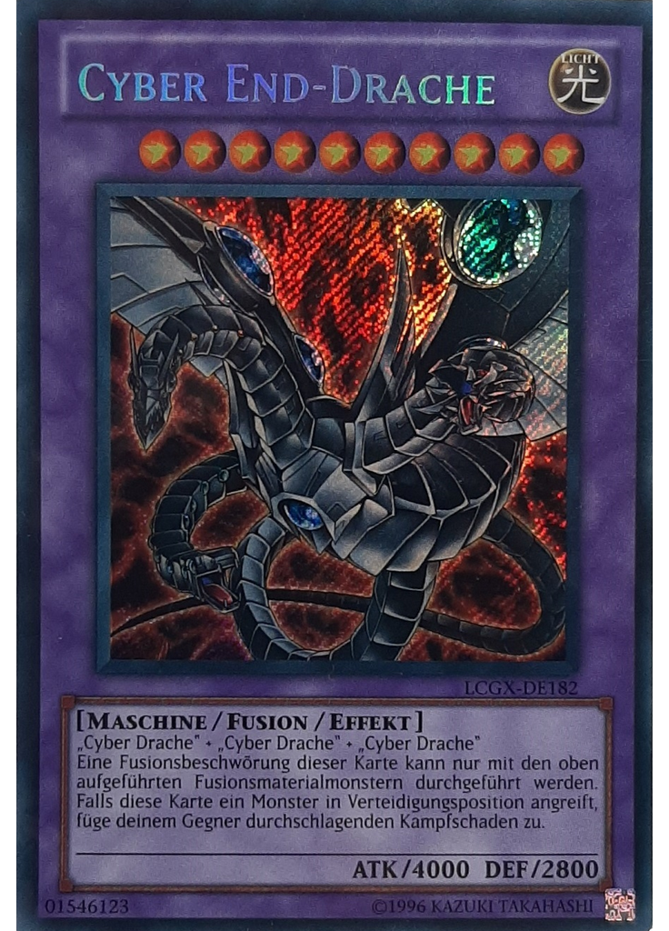 Cyber End-Drache (Secret Rare Unlimited Alt)