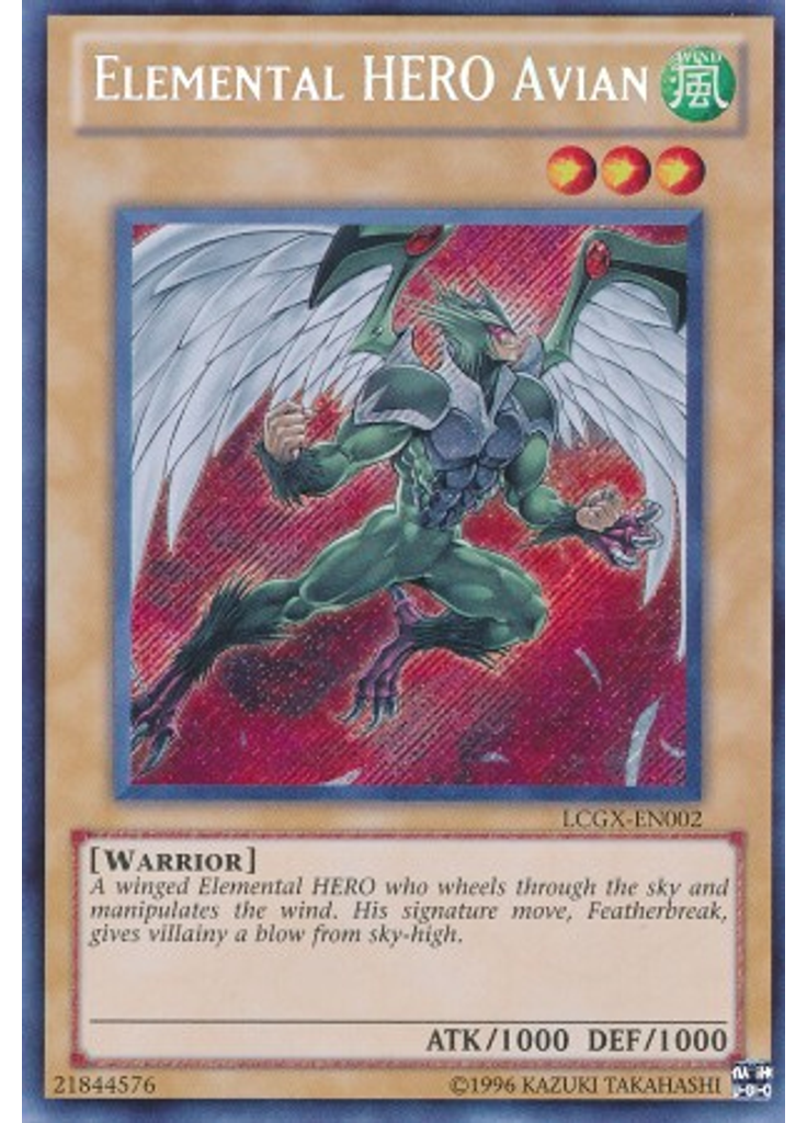 Elemental HERO Avian (Secret Rare Unlimited)