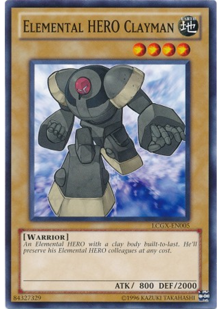 Elemental HERO Clayman (Common Unlimited)