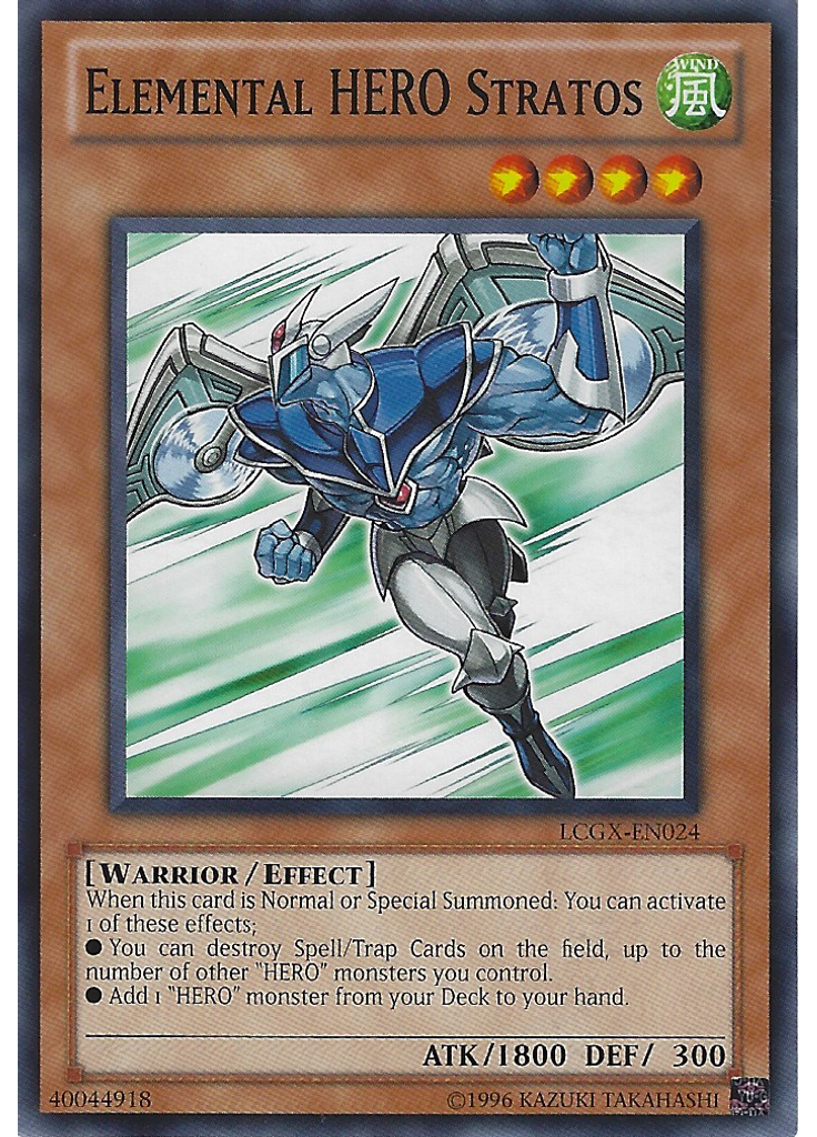 Elemental HERO Stratos (Common Unlimited)
