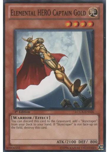 Elemental HERO Captain Gold