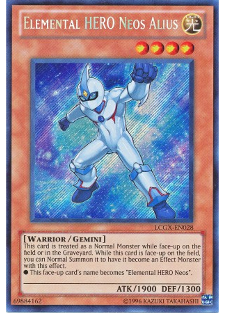 Elemental HERO Neos Alius (Secret Rare Unlimited)