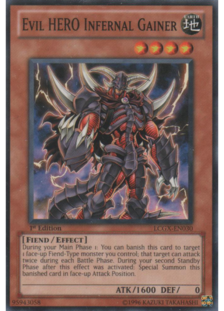 Evil HERO Infernal Gainer