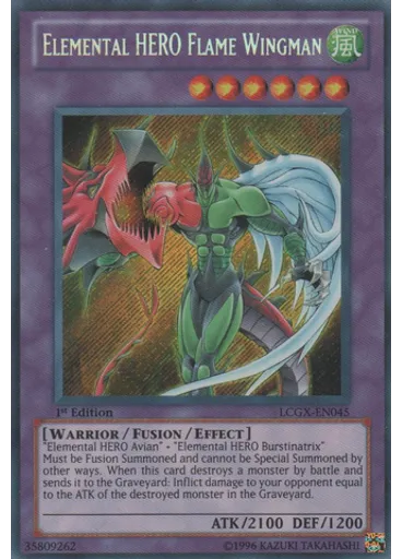 Elemental HERO Flame Wingman