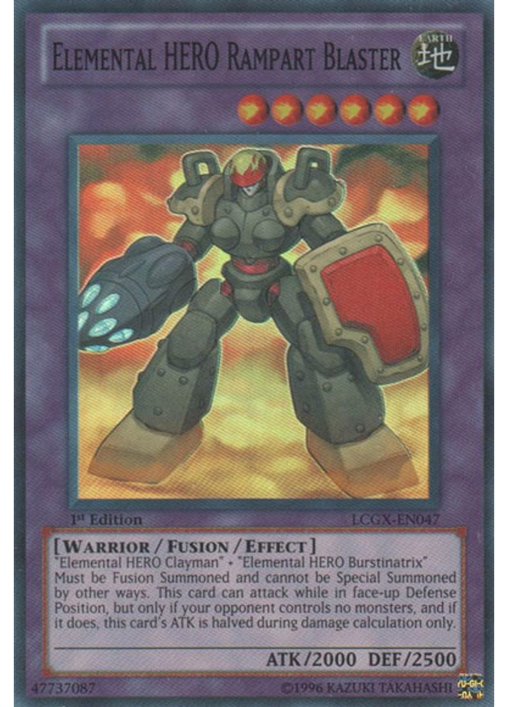 Elemental HERO Rampart Blaster